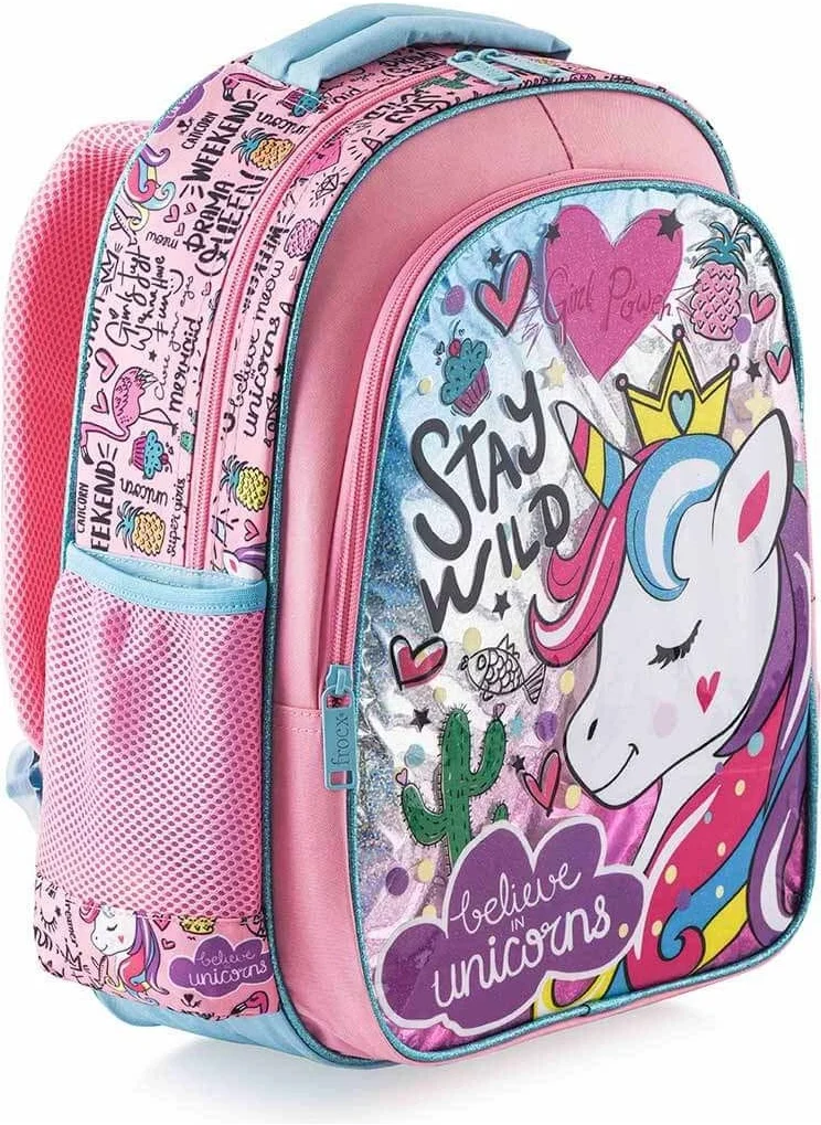 Ottonya Unicorn Frocx School Bag 42261
