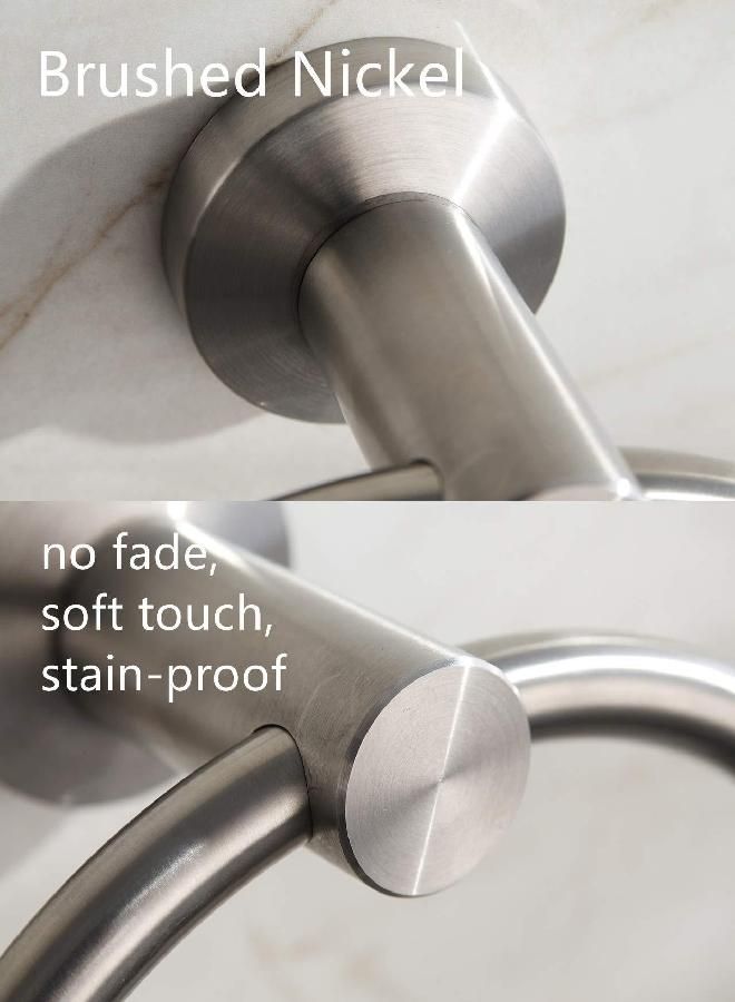 BGL Towel Ring Brushed Nickel, Bath Hand Towel Ring Stainless Steel Round Towel Holder for Bathroom  - Image 3