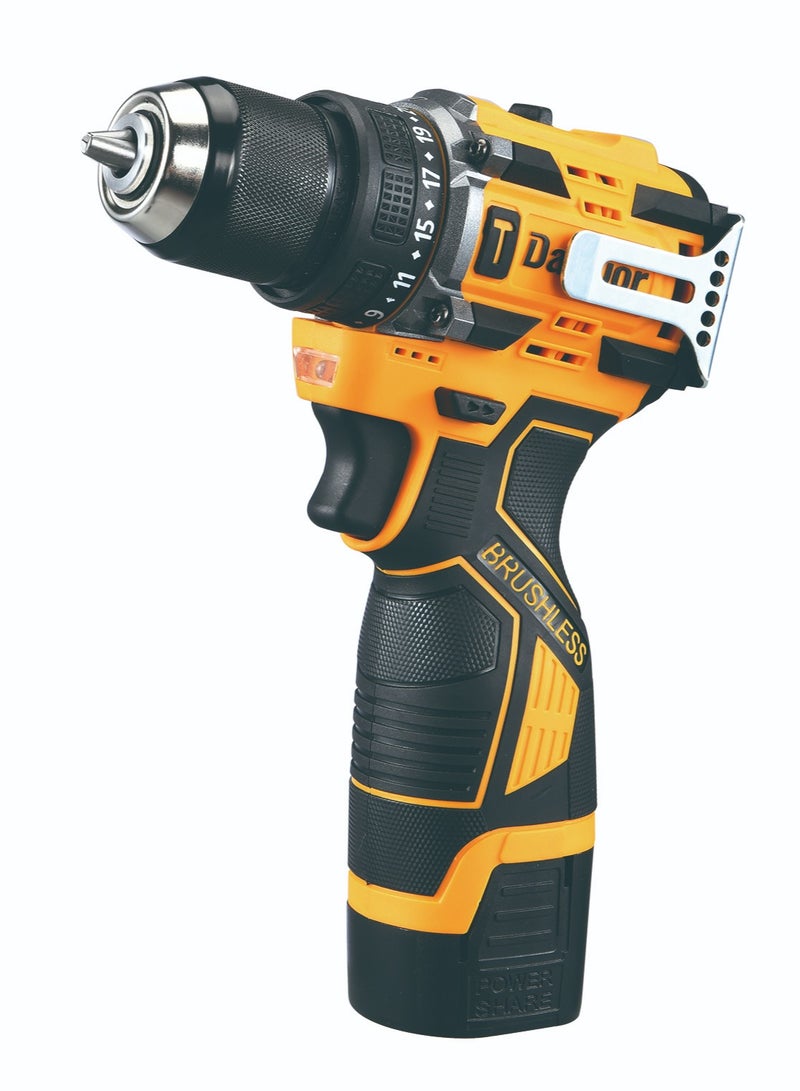 DAWUOR 16.8V Brushless Cordless Drill 