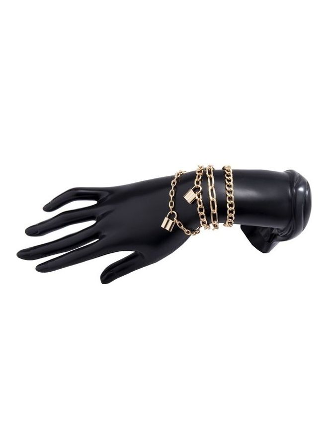 4-Piece Chain Fashion Bracelets