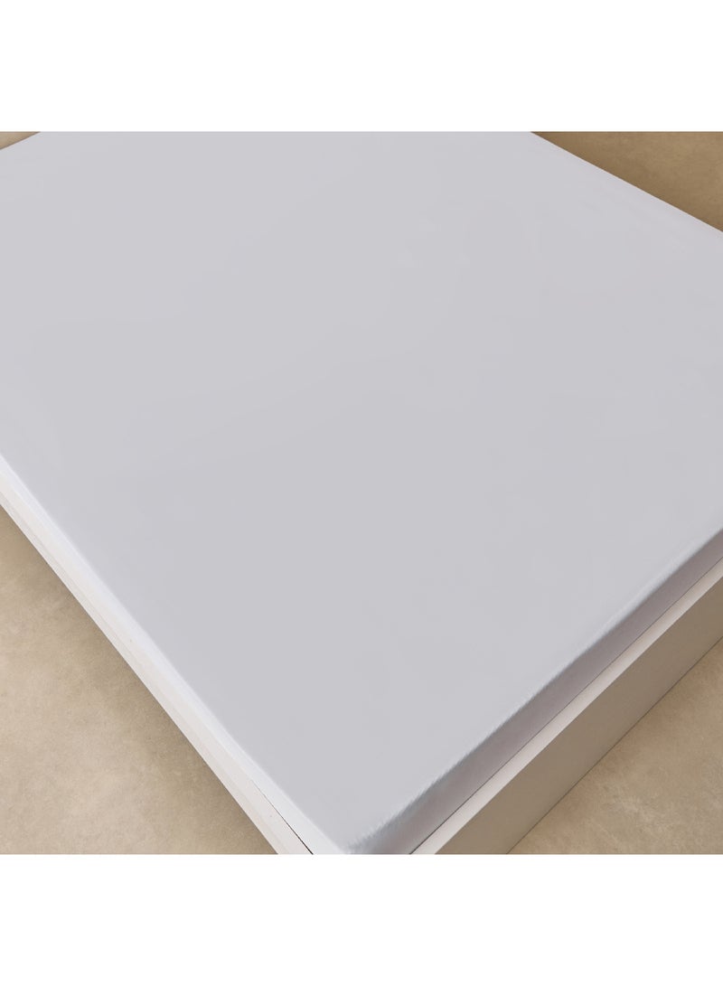 Home Box Bristol Polycotton Double Fitted Sheet 200 x 25 x 140 cm - Image 4