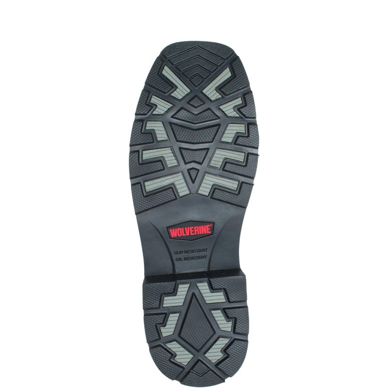 WOLVERINE mens Rancher Square Soft Toe Work Boot, Dark Brown/Rust, 10 X-Wide US - Image 4