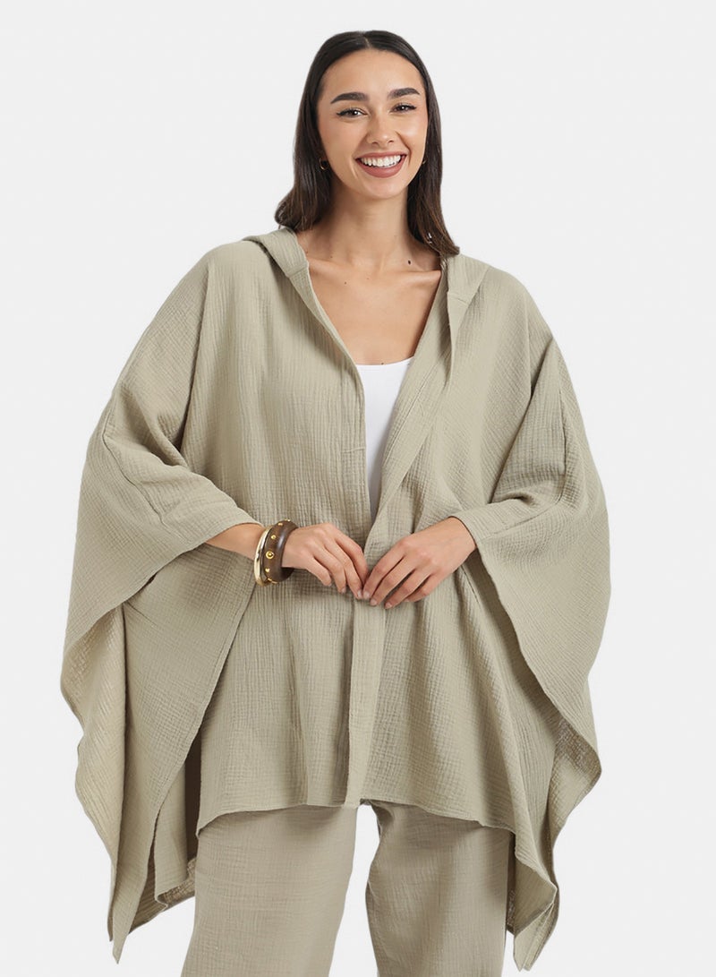 كارينا كارديجان استرخاء بغطاء رأس (هود) - Image 1