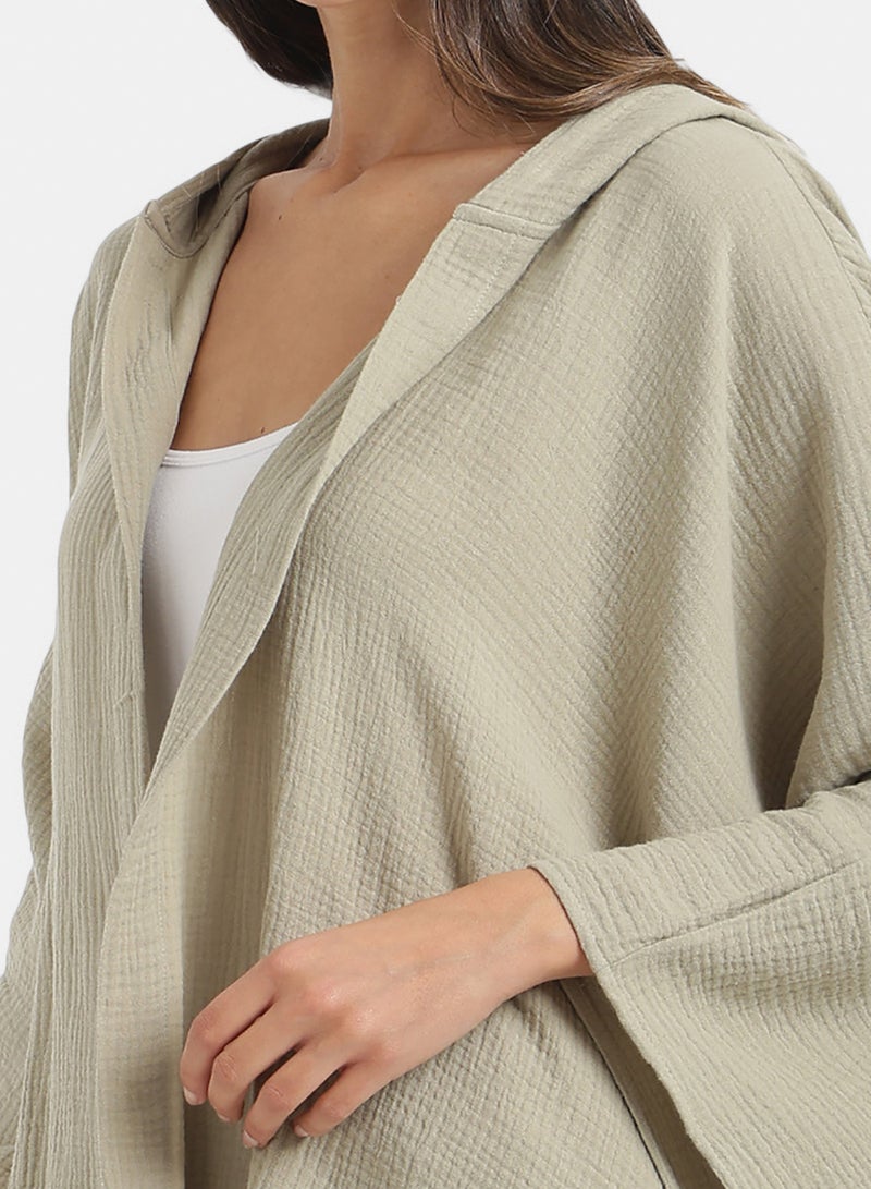 كارينا كارديجان استرخاء بغطاء رأس (هود) - Image 4