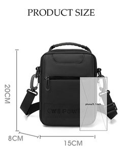 Compact Crossbody Bag for Men Waterproof Sling Bag Backpack Multipurpose Cross Body Chest Bag Shoulder Bag Daypack for Travel Hiking Retro Purse Bag with Detachable Strap - pzsku/Z13559AD459F94156DC64Z/45/_/1690959816/4fa28cb9-3235-4534-97e1-caa1187cc331