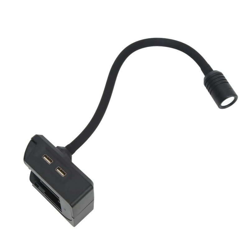 Flexible Gooseneck LED Work Light 3 Modes Dual USB for 14 4V 20V Battery - Image 2