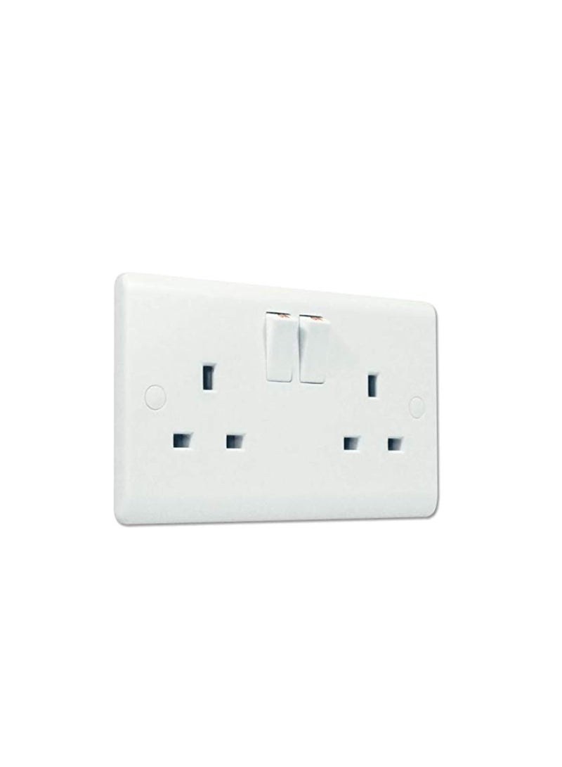 عباسلي 13A مقبس التبديل المزدوج