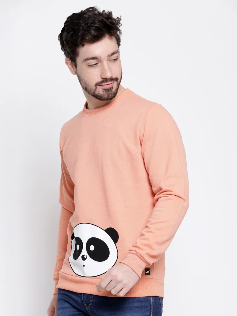 بيونغ سويت شيرت باندا للأطفال للرجال