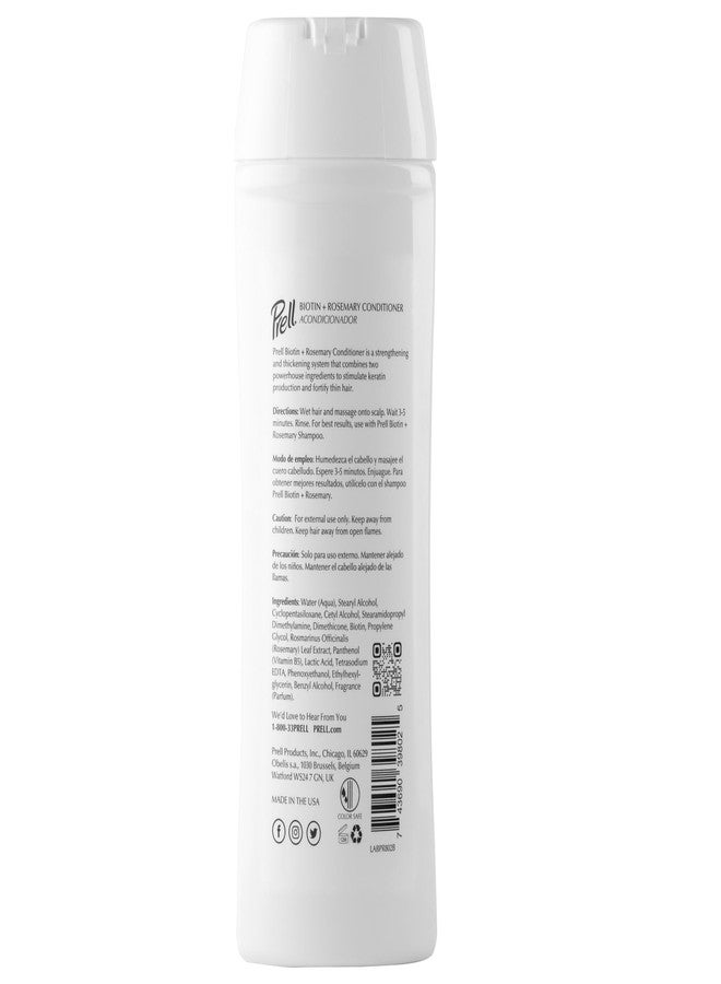Prell Biotin + Rosemary Strengthens & Thickens Color Safe Conditioner for Fine, Damaged Hair 13.5 fl.oz - Image 2
