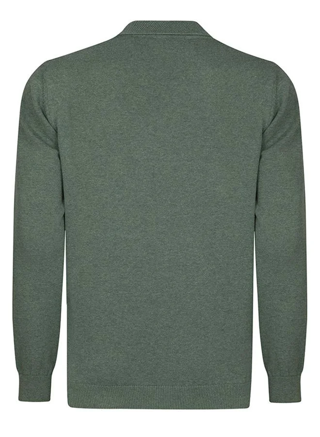 فيليكس هاردي Polo collar long sleeve jumper