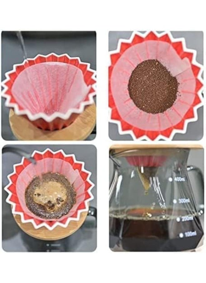 RANK - Ceramic Coffee Dripper Origami Style Cone Filter Cup Reusable Pour Over Cafe Dripper for Home Office Restaurants 1 To 4 Cups - Image 1