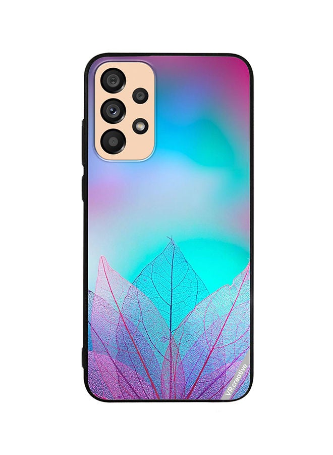 VR CREATIVE Protective Case Cover For Samsung Galaxy A23 Flower Design Multicolour - Image 1