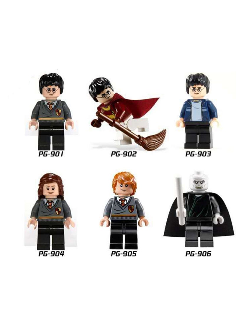 6 Piece Movie Series Children's Educational Building Blocks Toys For Boys Gift Bag Pack - Image 1