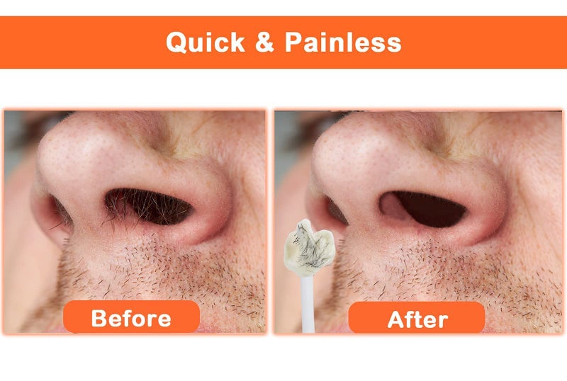 Charmonic 120g Charmonic Nose Hair Waxing Kit with 30 Applicators, Quick and Painless Removal for Men and Women, Enough for 15-20 Uses - Image 4