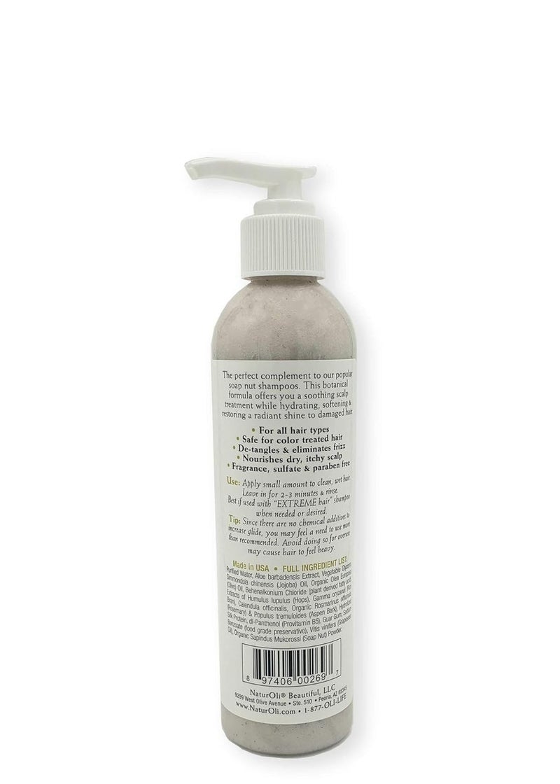 NaturOli Extreme Hair Moisturizing Conditioner with organic Soap Berry Powder Gluten Free - Image 2