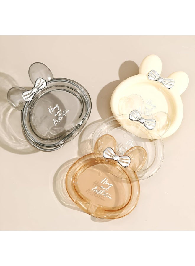 حامل صابون -مزخرف للحمام والمغسلة - طبق صابون أحادي الطبقة لتخزين سهل وأنيق - Image 2