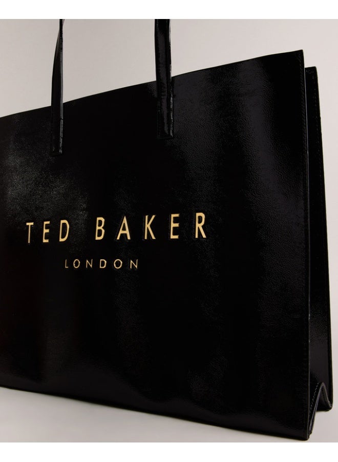 Ted Baker حقيبة أيقونية كبيرة جداً مجعدة - Image 3