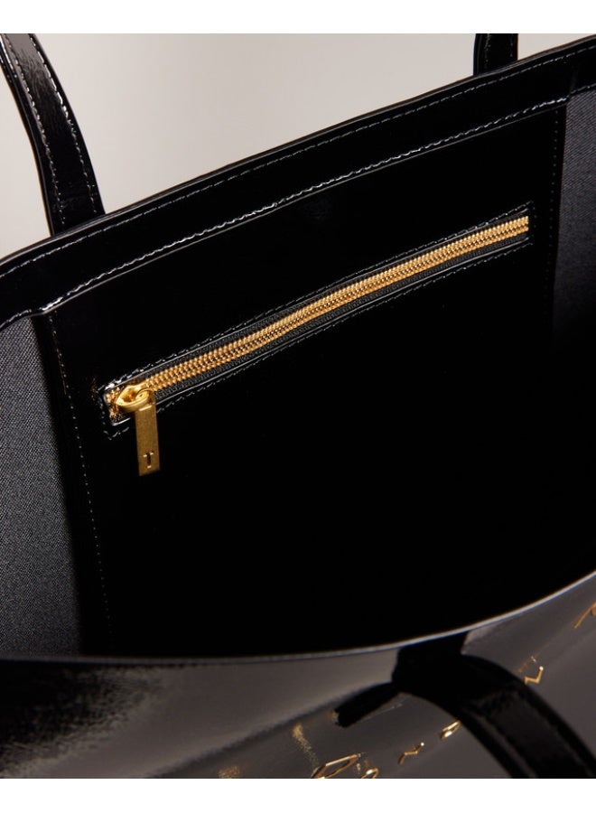 Ted Baker حقيبة أيقونية كبيرة جداً مجعدة - Image 5