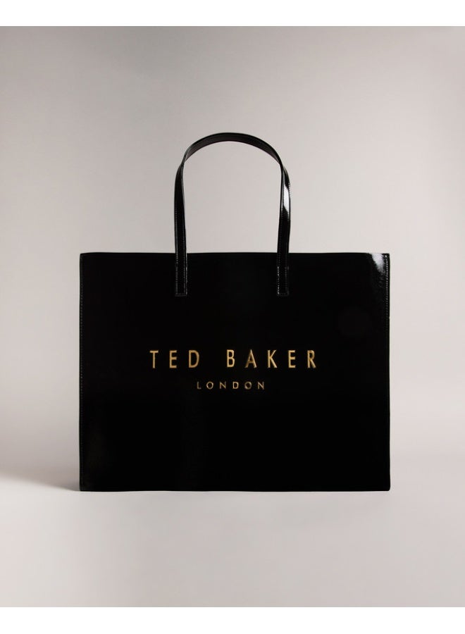 Ted Baker حقيبة أيقونية كبيرة جداً مجعدة - Image 1