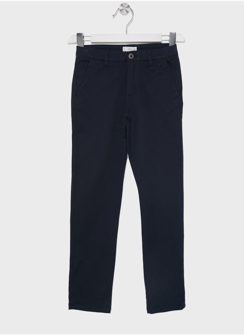 MANGO - Kids Essential Trousers - Image 1