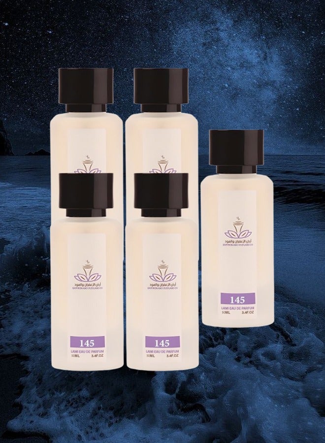 ارض الزعفران 5 قطع عطر جي رقم 145 للنساء 50 مل - Image 1