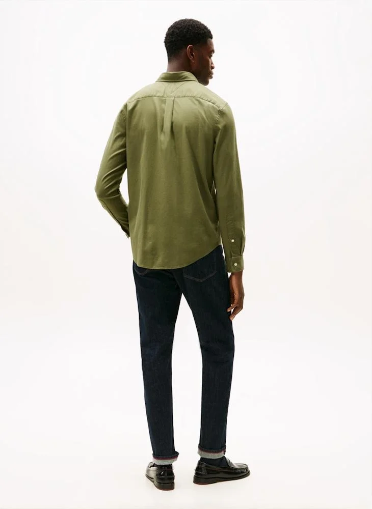 TOMMY HILFIGER TH Flex Regular Fit Flannel Shirt