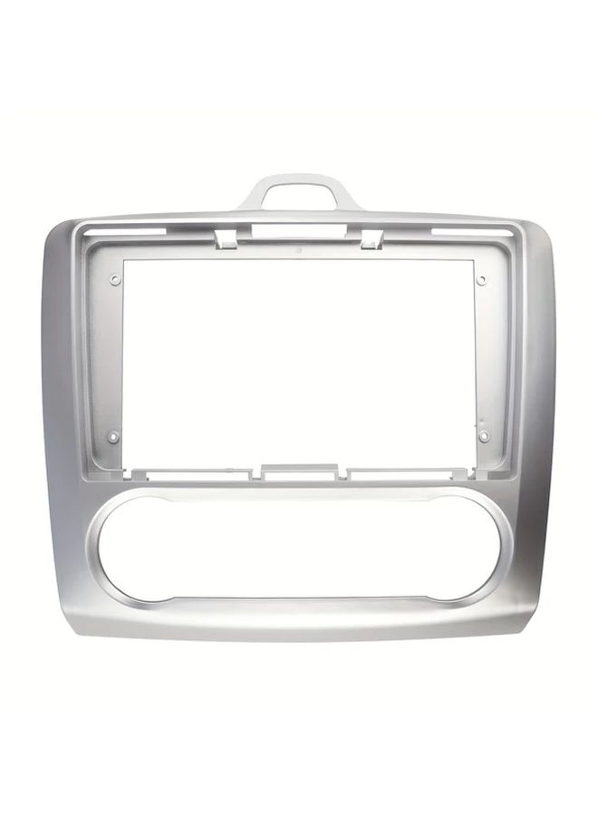 Manual AC Black Dashboard Radio Trim Panel For 2005 2011 Direct Replacement Snap Fit - Image 3