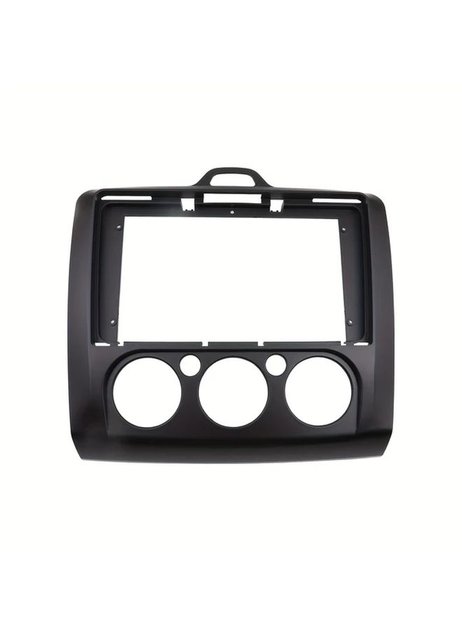 Manual AC Black Dashboard Radio Trim Panel For 2005 2011 Direct Replacement Snap Fit - Image 5