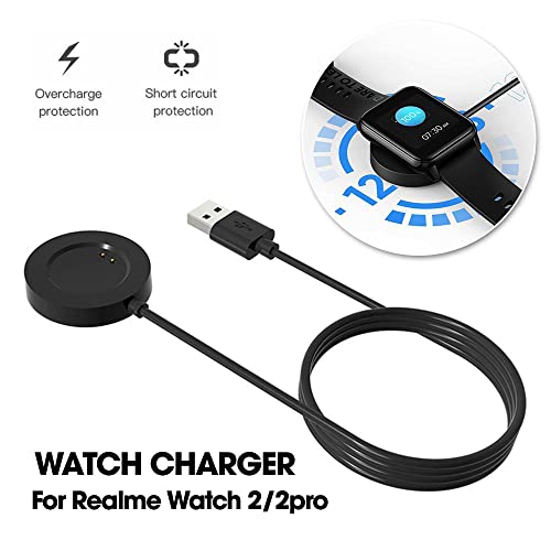 Sounce Replacement Charging Dock Cable Compatible with Realme Watch 2 / Realme Watch 2 Pro, USB Cable, Magnetic Charger - Image 4
