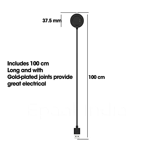 Sounce Replacement Charging Dock Cable Compatible with Realme Watch 2 / Realme Watch 2 Pro, USB Cable, Magnetic Charger - Image 5
