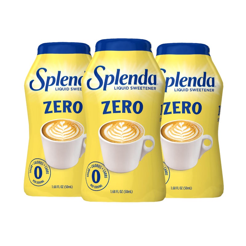 SPLENDA قطرات سبليندا السائلة محلي خالي من السعرات الحرارية، زجاجة 1.68 أونصة (عبوة من 3) - Image 3