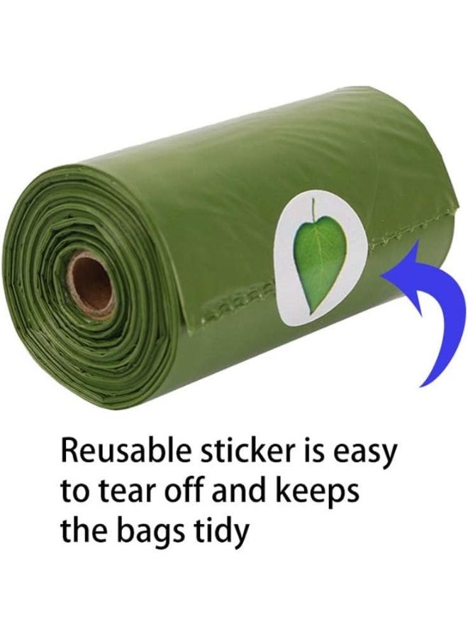 Coodipet أكياس فضلات الكلاب من كوديبِت - 10 لفات (150 كيس فضلات كلاب) - أكياس نفايات الكلاب مانعة للتسرب - أكياس فضلات سميكة للغاية وكبيرة جداً للكلاب - Image 3