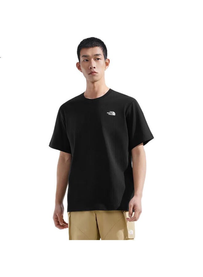 The North Face Short Sleeve T-Shirt For Couples Outdoor Comfortable And Breathable 8Deu Black/Jk3 Xxl - Image 1