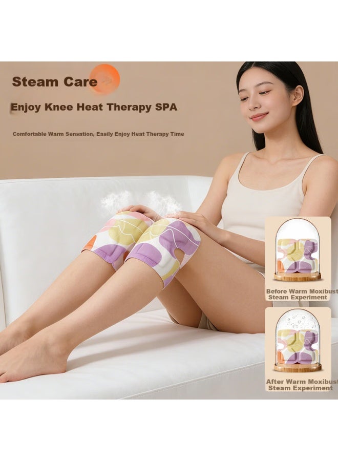 Yuzhaolin Knee Heat Patch Joint Steam Warm Compress Glucosamine Chondroitin Pain Relief 12pcs - Image 3