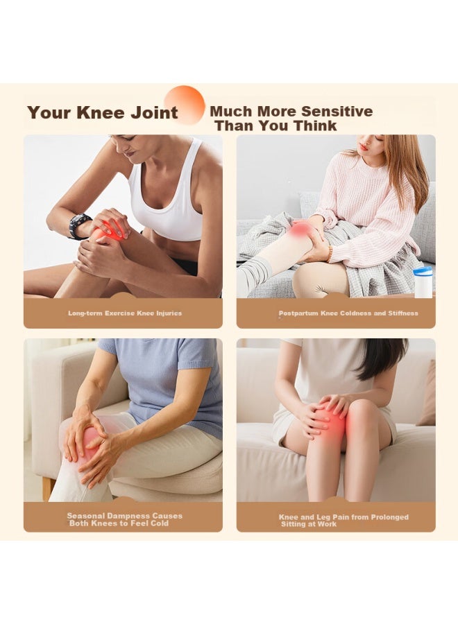 Yuzhaolin Knee Heat Patch Joint Steam Warm Compress Glucosamine Chondroitin Pain Relief 12pcs - Image 4