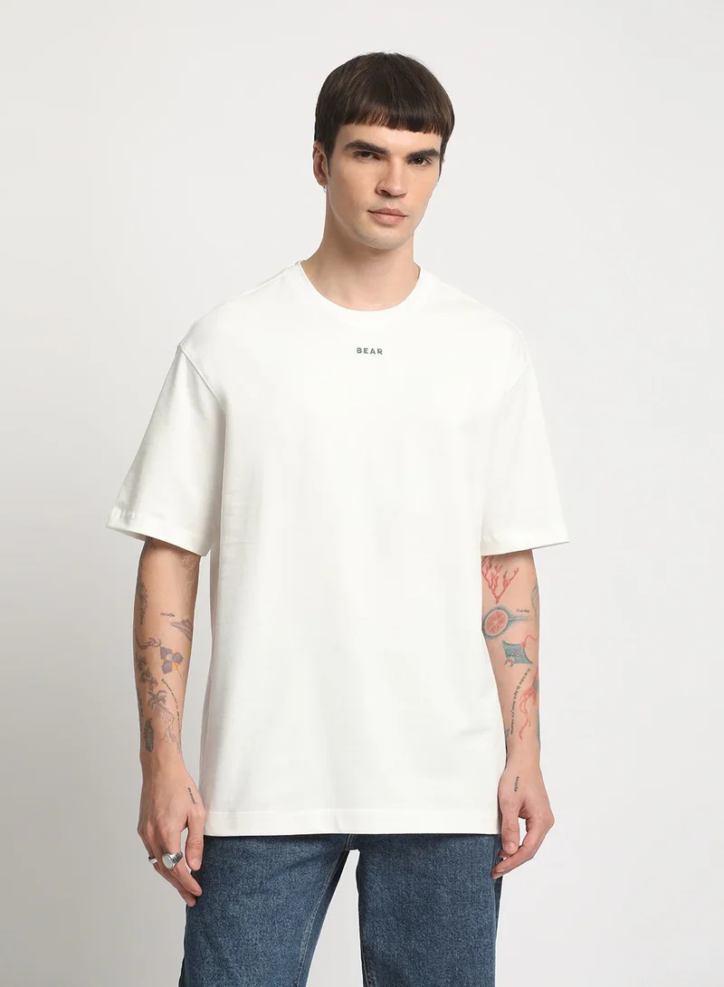ذا بير هاوس Men’s Cotton T-Shirt – Soft, Breathable & Comfortable, Perfect for Casual Wear, Ideal for Everyday & Summer