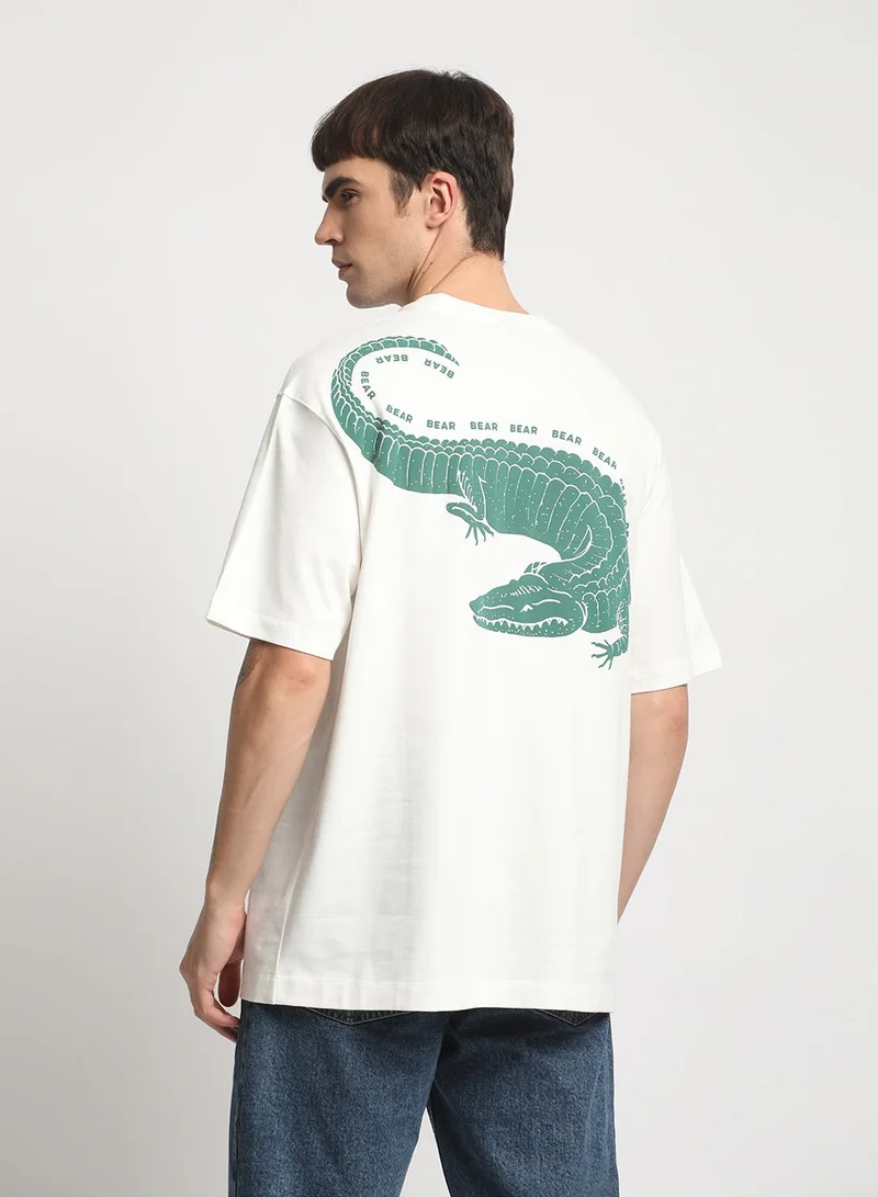 ذا بير هاوس Men’s Cotton T-Shirt – Soft, Breathable & Comfortable, Perfect for Casual Wear, Ideal for Everyday & Summer