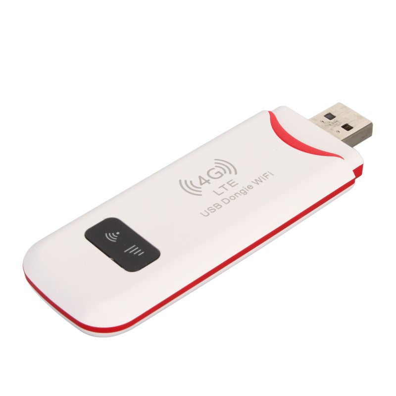 4G USB واي فاي موبايل هوت سبوت - جهاز توجيه محمول يعمل بمجرد التوصيل - مشاركة تصل إلى 10 مستخدمين - نقطة اتصال جيب شبكية للمنزل والمكتب والسفر - Image 1