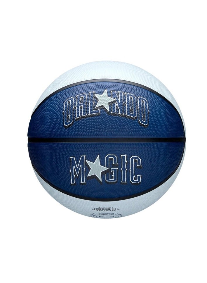ويلسون "كرة سلة NBA Team City Edition Icon Orlando Magic 2024-2025 - الحجم الرسمي وقبضة متينة وجودة ممتازة للعب في الأماكن المغلقة والمفتوحة"  - Image 1