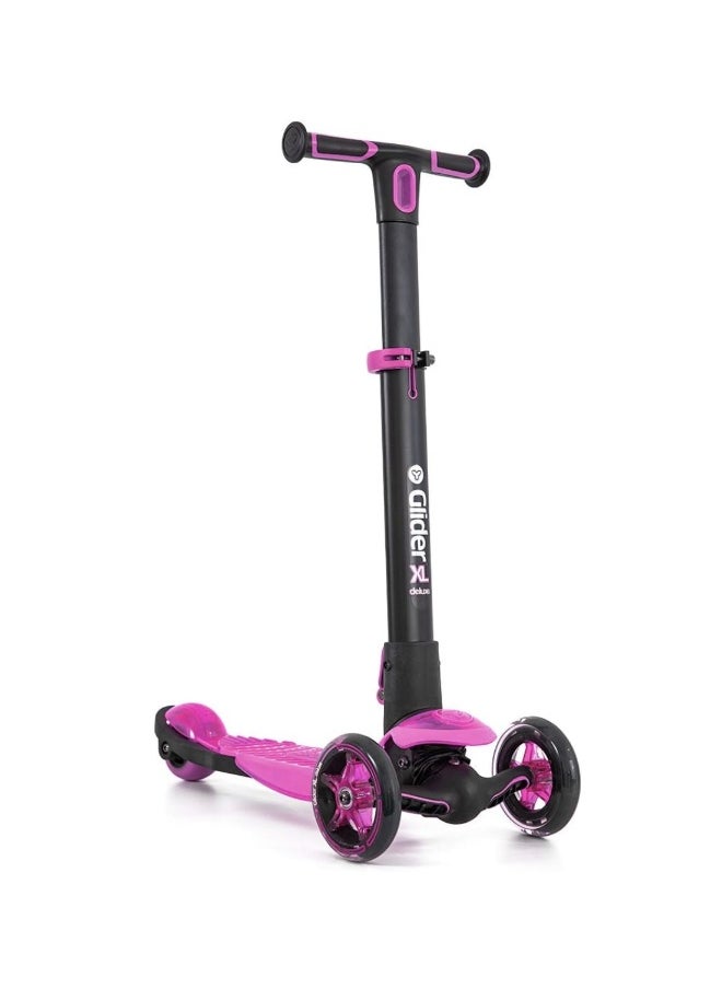 Yvolution Yvolution Y Glider XL Deluxe 3-Wheel Kick Scooter (Pink)  - Image 1