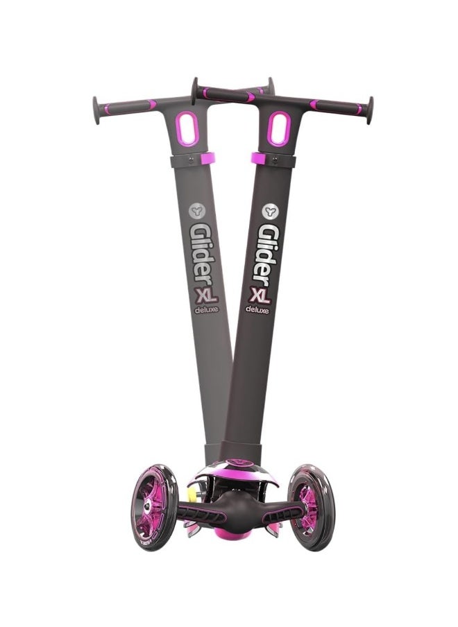 Yvolution Yvolution Y Glider XL Deluxe 3-Wheel Kick Scooter (Pink)  - Image 3