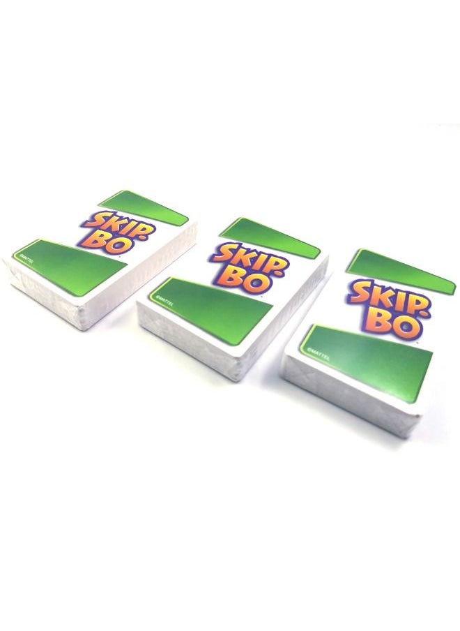Mattel Games SKIP BO Card Game, Timeless Card Game, a Family Favorite, Family Game for Camping and Travel  - Image 4