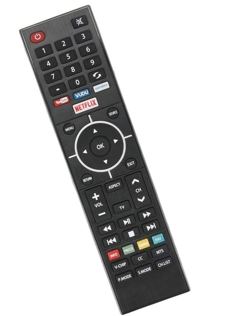 PopZa New Remote Control Replacement for Element TV ELSW3917BF, E4SFT5017, E4STA5017, ELSJ5017 – With Battery - Image 3