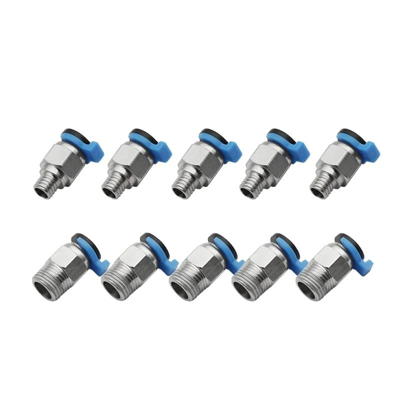 PC4 M10 Straight Pneumatic Fitting Push to Connect PC4 M6 Quick for 3D Printer Extruder Type A - Image 3