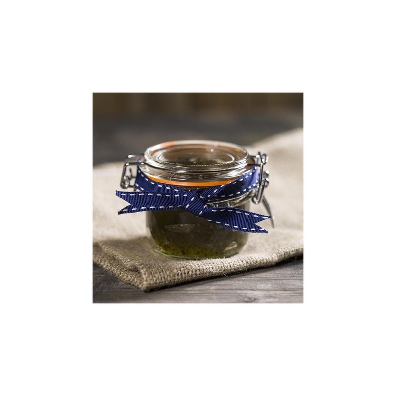Kilner Kilner Premium Brorosilicate Glass Food Storage Container Jar for thinKitchen with Clip Top Airtight Lid, 500ML, 1 Pieces Round - Image 5
