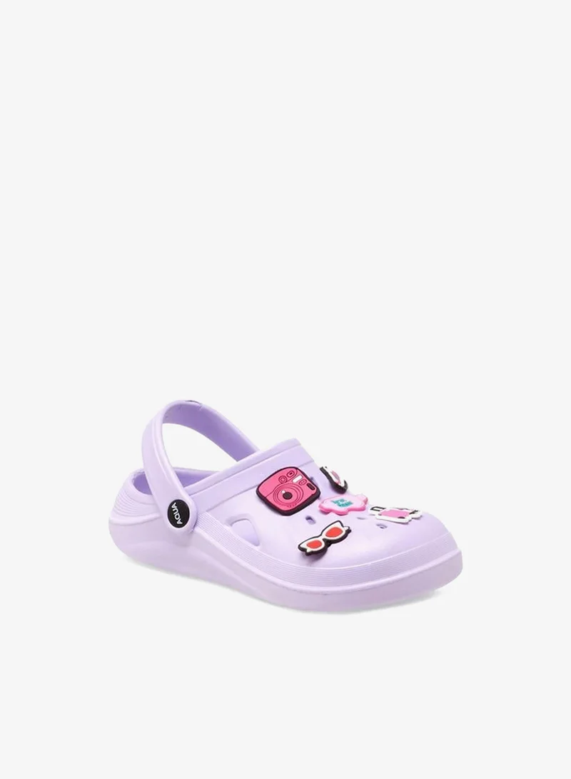 Aqua Boys Jibbitz Accent Clogs