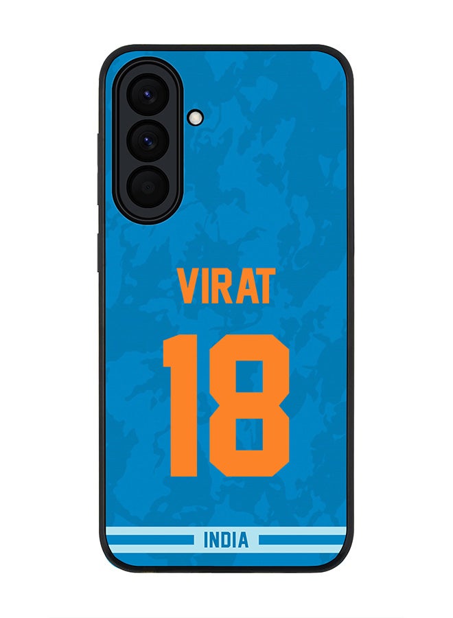 For Samsung Galaxy A37 Case,Slim fit Camera Protection, Shockproof Thin Phone cover  - India Virat Kohli, Jersey No 18