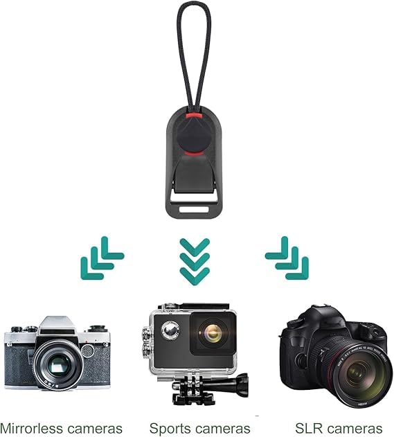 squishy 4 pcs Quick Release Camera Strap, Camera Accessories,Secure Camera Attachment, Compatible with DSLR and Mirrorless Cameras, Lightweight for Travel Photography Equipment - Image 3