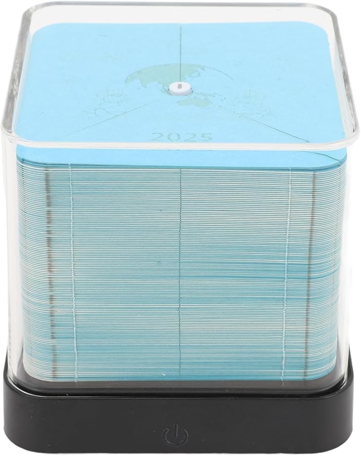 تقويم ثلاثي الأبعاد منحوت على الورق مذكرة متعددة الوظائف ملاحظات لاصقة عالية الجودة ورق طويل العمر - Image 2