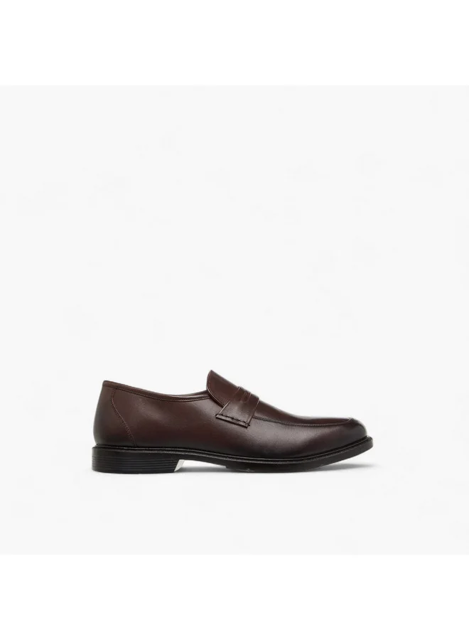 LBL by Shoexpress Men Solid Slip-On Loafers